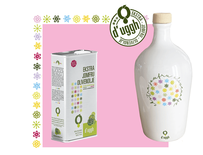 Hovedbilde Keramikkflaske 500ml med olivenolje 