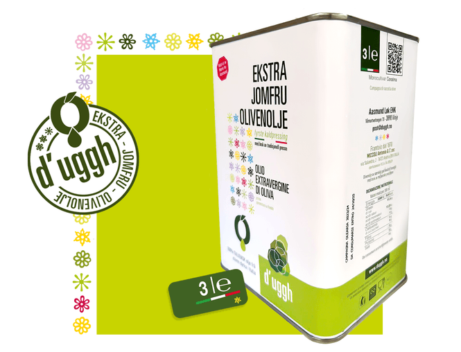 Hovedbilde Ekstra jomfru olivenolje 3000 ml